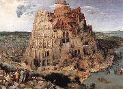 BRUEGEL, Pieter the Elder The Tower of Babel oil on canvas
